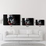 Wallity Pintura Decorativa de Vidrio Templado Multicolor 46 x 72 cm
